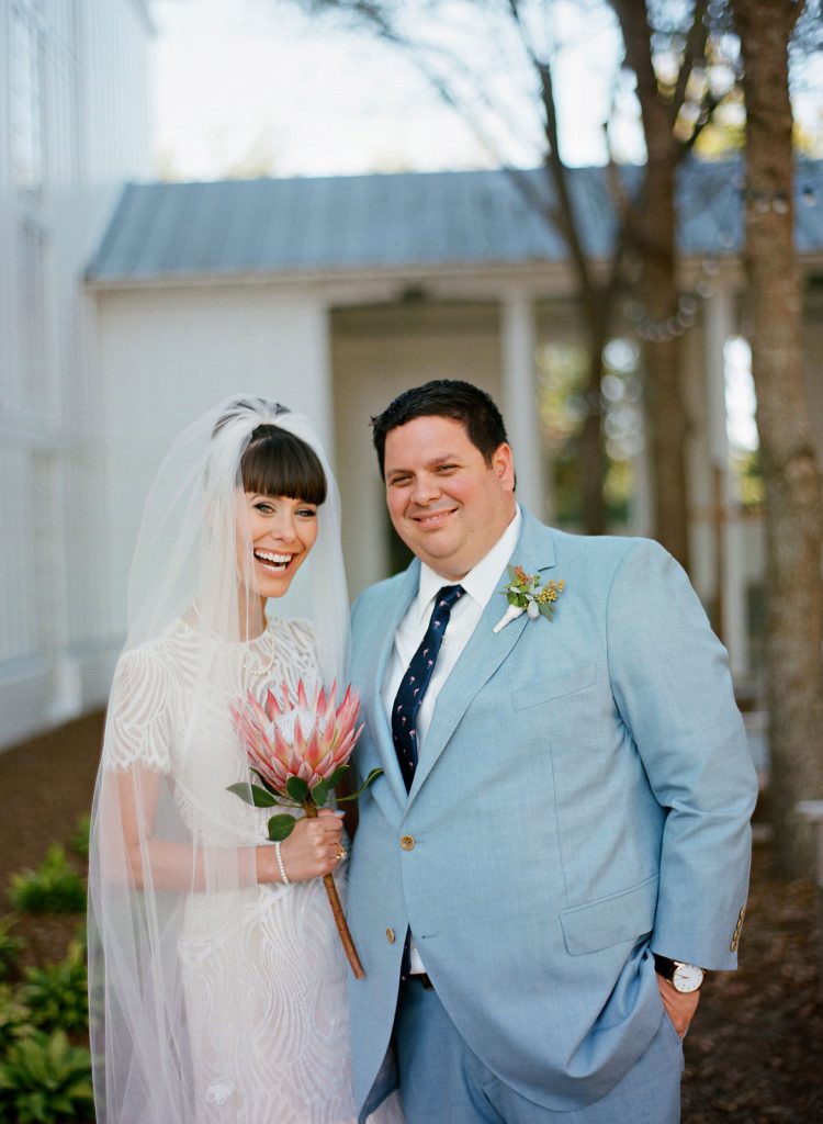 30A elopement photographer bride and groom